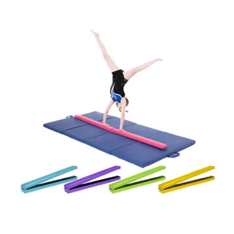 Gymnastics Beam Floor - Trave di equilibrio pieghevole sportiva, attrezzatura