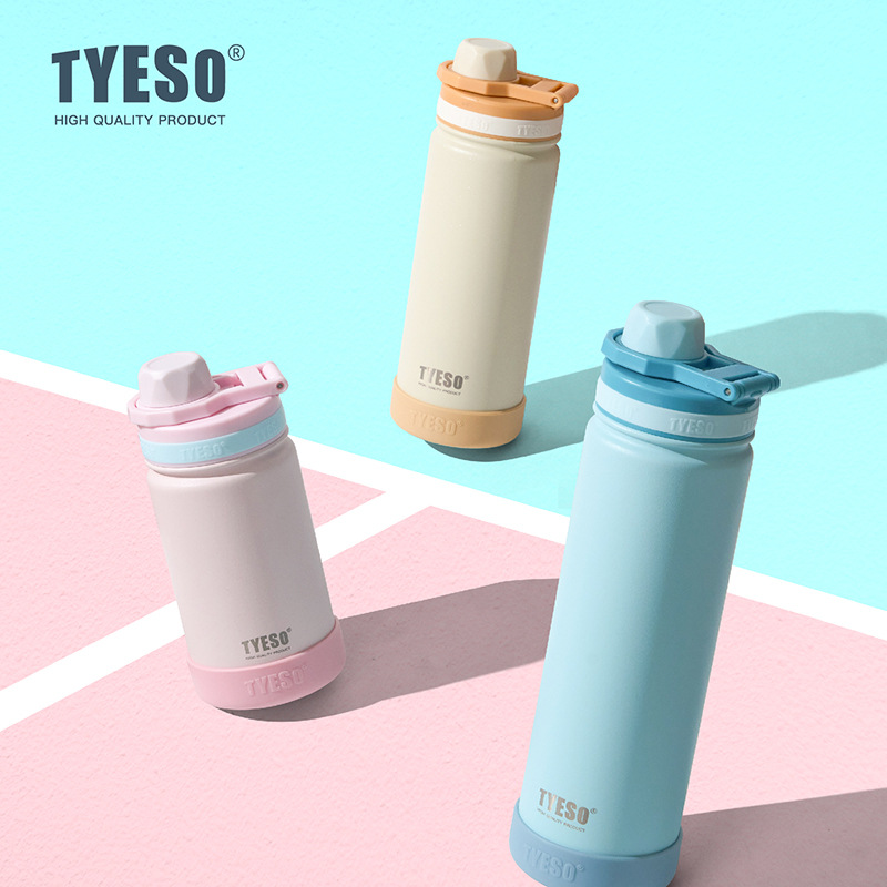 Sports Equipment 7 Year Old - TYESO Borraccia Termica in Acciaio Inox