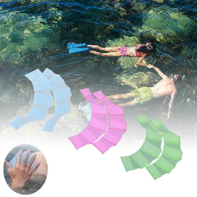 Guanti da Nuoto in Silicone pe - Sports Equipment 7 Year Old recensione e prezzo